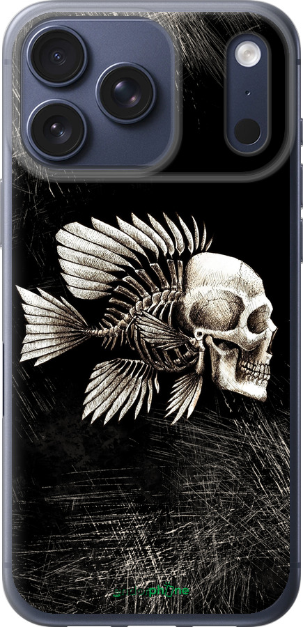 Силиконовый чехол Рыбо-человек для Apple iPhone 17 PRO - 683u-4030 изображение 