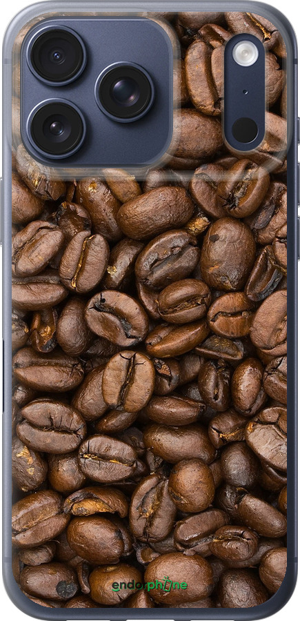 Силіконовий чехол Зерна кави для Apple iPhone 17 PRO - 783u-4030 изображение 