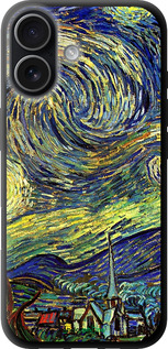 TPU чехол Вінсент Ван Гог. Зоряна ніч для Apple iPhone 17 - 163b-4031 изображение 