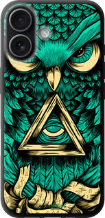 TPU чехол Сова Арт-тату для Apple iPhone 17 - 3971b-4031 изображение 