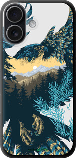 TPU чехол Арт-орел на фоне природы для Apple iPhone 17 - 3983b-4031 изображение 