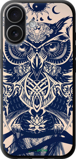 TPU чехол Узорчатая сова для Apple iPhone 17 - 4000b-4031 изображение 