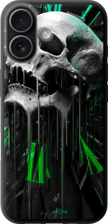 TPU чехол Череп-часы для Apple iPhone 17 - 4100b-4031 изображение 