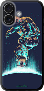 TPU чехол Космонавт на скейтборде для Apple iPhone 17 - 4145b-4031 изображение 