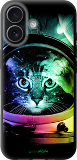 TPU чехол Кот-астронавт для Apple iPhone 17 - 4154b-4031 изображение 