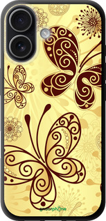 TPU чехол Красивые бабочки для Apple iPhone 17 - 4170b-4031 изображение 