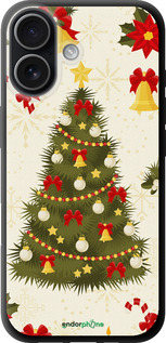 TPU чехол Новогодняя елка для Apple iPhone 17 - 4198b-4031 изображение 