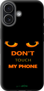 TPU чехол Don't touch the phone для Apple iPhone 17 - 4261b-4031 изображение 