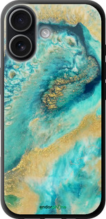 TPU чехол Green marble для Apple iPhone 17 - 4365b-4031 изображение 