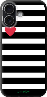 TPU чехол Чорно-білі смуги для Apple iPhone 17 - 4461b-4031 изображение 