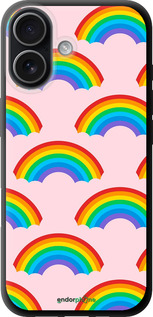 TPU чехол Rainbows для Apple iPhone 17 - 4478b-4031 изображение 