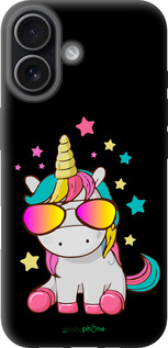 TPU чехол Единорог в очках для Apple iPhone 17 - 4879b-4031 изображение 