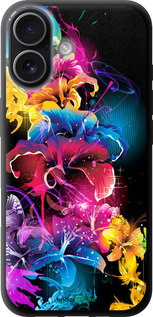 TPU чехол Абстрактні квіти для Apple iPhone 17 - 511b-4031 изображение 