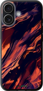 TPU чехол Чорно-помаранчева абстракція для Apple iPhone 17 - 5340b-4031 изображение 