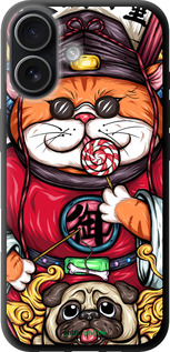 TPU чехол № 5341 для Apple iPhone 17 - 5341b-4031 изображение 