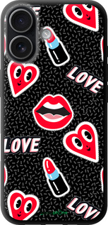 TPU чехол Стикеры v3 для Apple iPhone 17 - 5502b-4031 изображение 