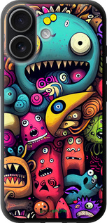 TPU чехол Cмешные монстры для Apple iPhone 17 - 5549b-4031 изображение 