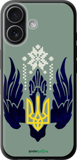 TPU чехол Тризуб с крыльями для Apple iPhone 17 - 5640b-4031 изображение 