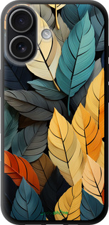 TPU чехол Кольорове листя для Apple iPhone 17 - 5644b-4031 изображение 