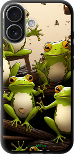 TPU чехол Жабки для Apple iPhone 17 - 5656b-4031 изображение 