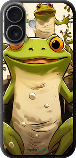 TPU чехол Весела жаба для Apple iPhone 17 - 5658b-4031 изображение 