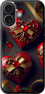 TPU чехол Сердечки v4 для Apple iPhone 17 - 5834b-4031 изображение 