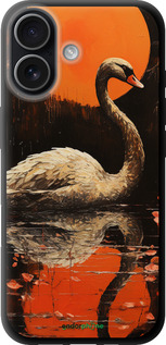 TPU чехол Лебідь для Apple iPhone 17 - 5964b-4031 изображение 