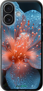 TPU чехол Роса на цветке для Apple iPhone 17 - 6039b-4031 изображение 