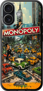 TPU чехол Городской драйв Monopoly для Apple iPhone 17 - 6088b-4031 изображение 