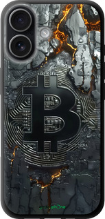 TPU чехол Раскаленный биткойн для Apple iPhone 17 - 6091b-4031 изображение 