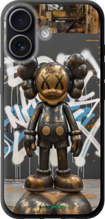 TPU чехол Bronze kaws v3 для Apple iPhone 17 - 6099b-4031 изображение 