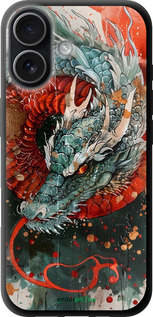 TPU чехол Стихія вогню для Apple iPhone 17 - 6101b-4031 изображение 