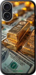 TPU чехол Слитки и доллары для Apple iPhone 17 - 6105b-4031 изображение 