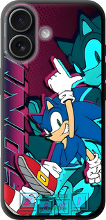 TPU чехол Соник для Apple iPhone 17 - 6284b-4031 изображение 