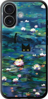 TPU чехол Чехол с изображением водяных лилий Моне и кошек для Apple iPhone 17 - 6399b-4031 изображение 