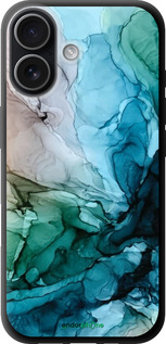 TPU чехол С красочной абстрактной картиной Соленые берега для Apple iPhone 17 - 6405b-4031 изображение 