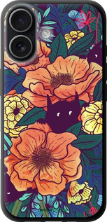 TPU чехол С изображением полевых цветов для Apple iPhone 17 - 6419b-4031 изображение 