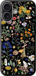 TPU чехол С цветами для Apple iPhone 17 - 6422b-4031 изображение 