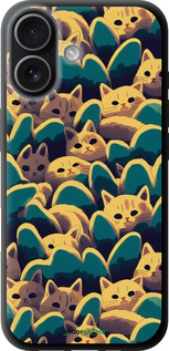 TPU чехол С изображением кошек для Apple iPhone 17 - 6429b-4031 изображение 