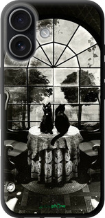 TPU чехол Череп и коты для Apple iPhone 17 - 6432b-4031 изображение 