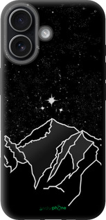 TPU чехол Минималистический горный пейзаж для Apple iPhone 17 - 6438b-4031 изображение 