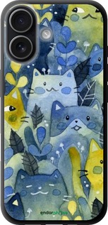 TPU чехол С изображением кошачьего леса для Apple iPhone 17 - 6447b-4031 изображение 