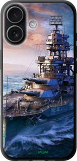 TPU чехол Военный корабль, world of tanks, wargaming для Apple iPhone 17 - 6461b-4031 изображение 