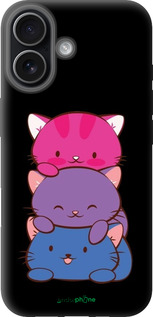 TPU чехол Милые кошки для Apple iPhone 17 - 6518b-4031 изображение 