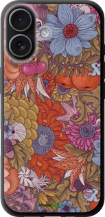 TPU чехол Абстрактные цветы для Apple iPhone 17 - 6526b-4031 изображение 