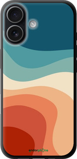 TPU чехол В стиле ретро с волнами для Apple iPhone 17 - 6531b-4031 изображение 