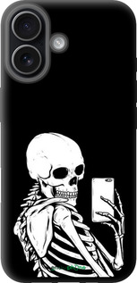 TPU чехол Скелет делает Selfie для Apple iPhone 17 - 6535b-4031 изображение 