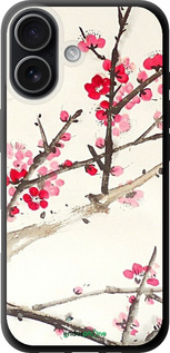 TPU чехол Принт із зображенням цвітіння сакури для Apple iPhone 17 - 6545b-4031 изображение 