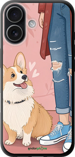 TPU чехол Корги 3 для Apple iPhone 17 - 6707b-4031 изображение 