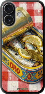 TPU чехол Vintage Sardine Tin Phone для Apple iPhone 17 - 6772b-4031 изображение 